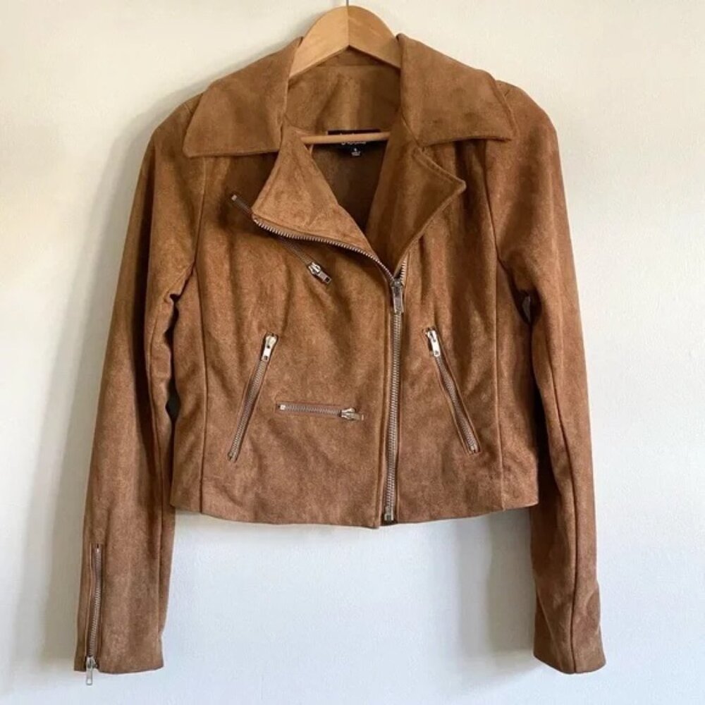 Lulus Suede with Love Moto Jacket - Picture 3 of 7